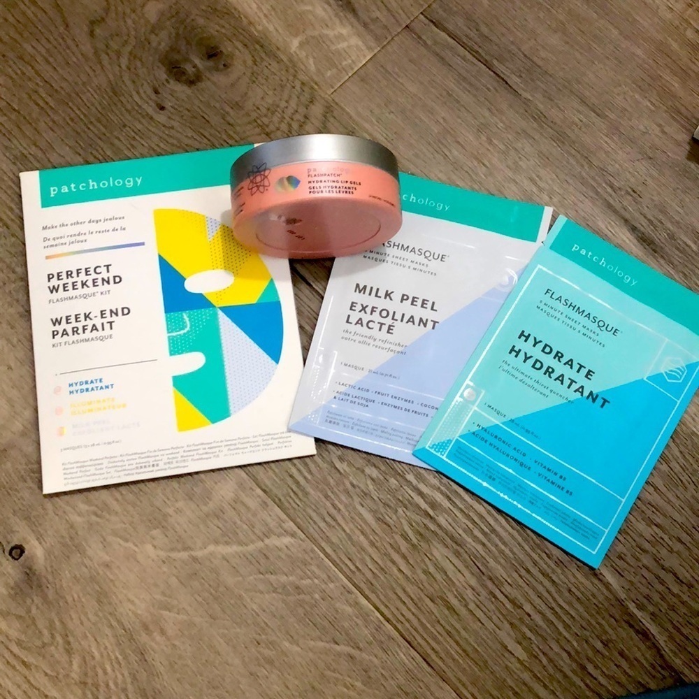 PATCHOLOGY facial and lip mask bundle